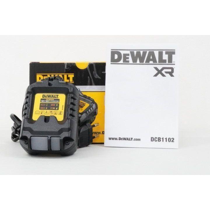 Dewalt DCB1102 12V/20V Multi Voltage Li-Ion Compact Battery Charger | Dewalt by KHM Megatools Corp. Dewalt DCB1102 12V/20V Multi Voltage Li-Ion Compact Battery Charger | Dewalt by KHM Megatools Corp.